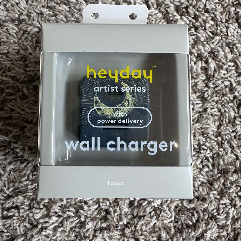 Heyday Artist Series 20W Power Delivery Wall Charger by Chiny Soukhoummalay